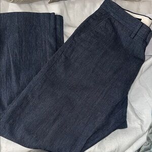 J. Crew Men’s Textured Linen Cotton Blend Pants Size W34 L32. Gently Used.